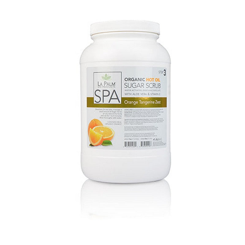 LaPalm Hot Oil Sugar Scrub - Orange Tangerine Zest 1 Gal